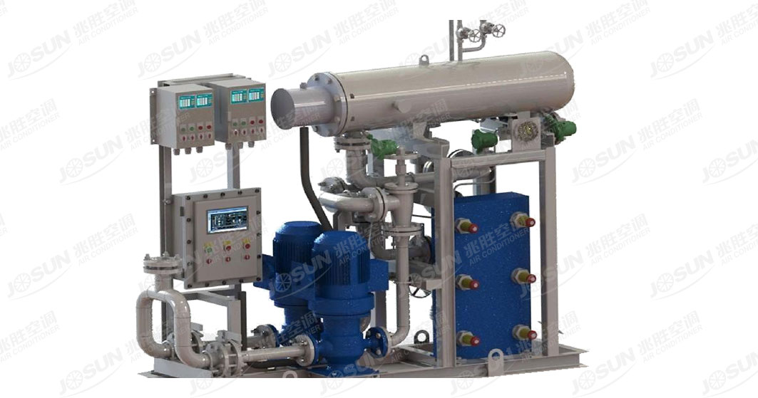 Cooling scheme for ship fuel supply system